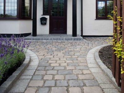 Liverpool Paving and Driveway Contractors Laying Cobblestones in Liverpool