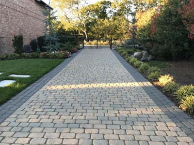 Liverpool Paving and Driveway Contractors Laying Cobblestones in Liverpool